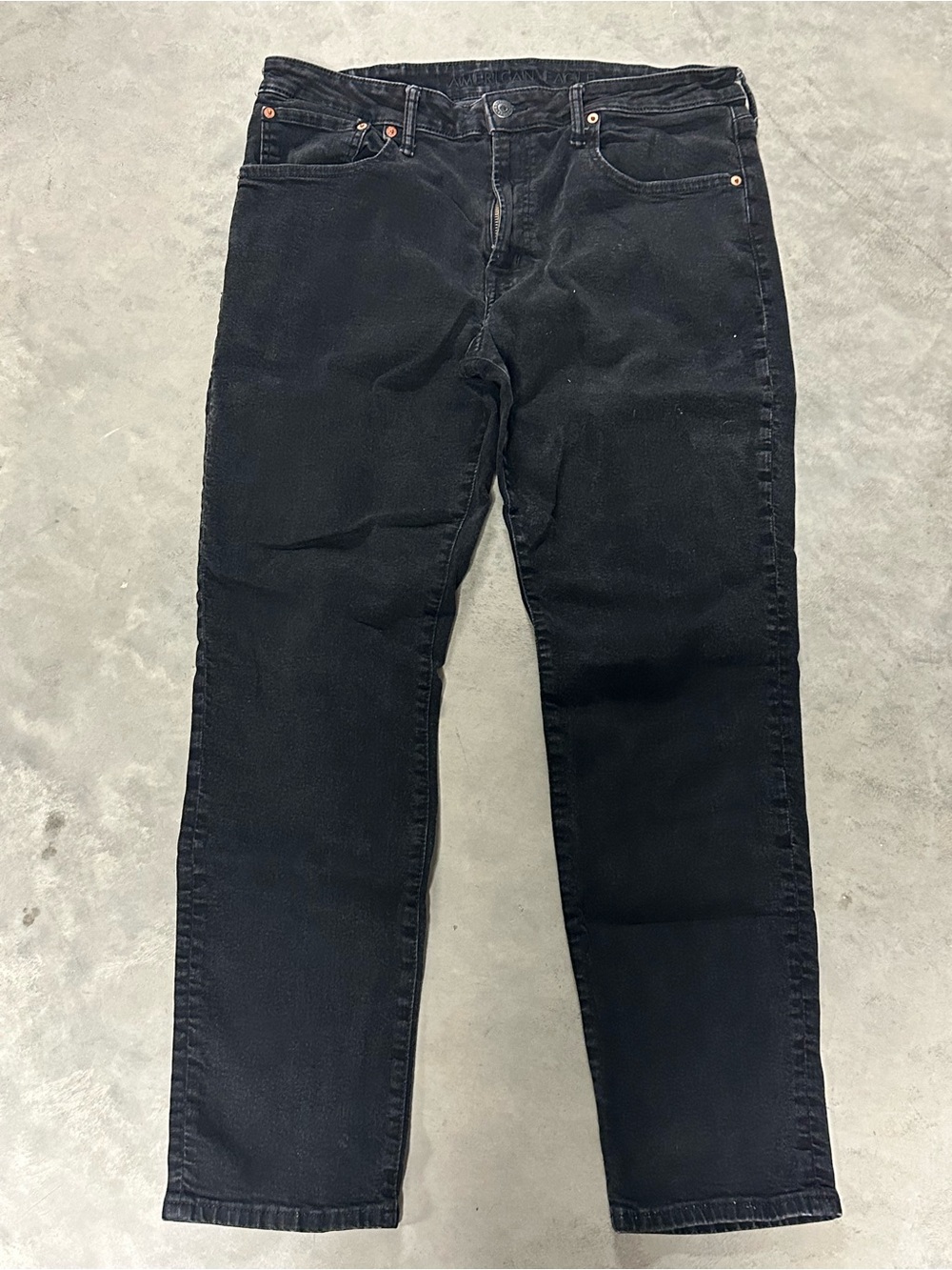 Men's Straight-Leg Jeans in Black American eagle